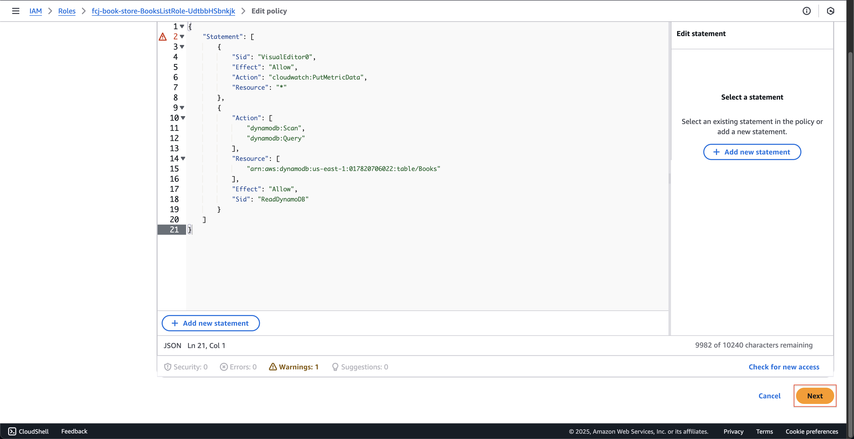 CloudWatchMetrics